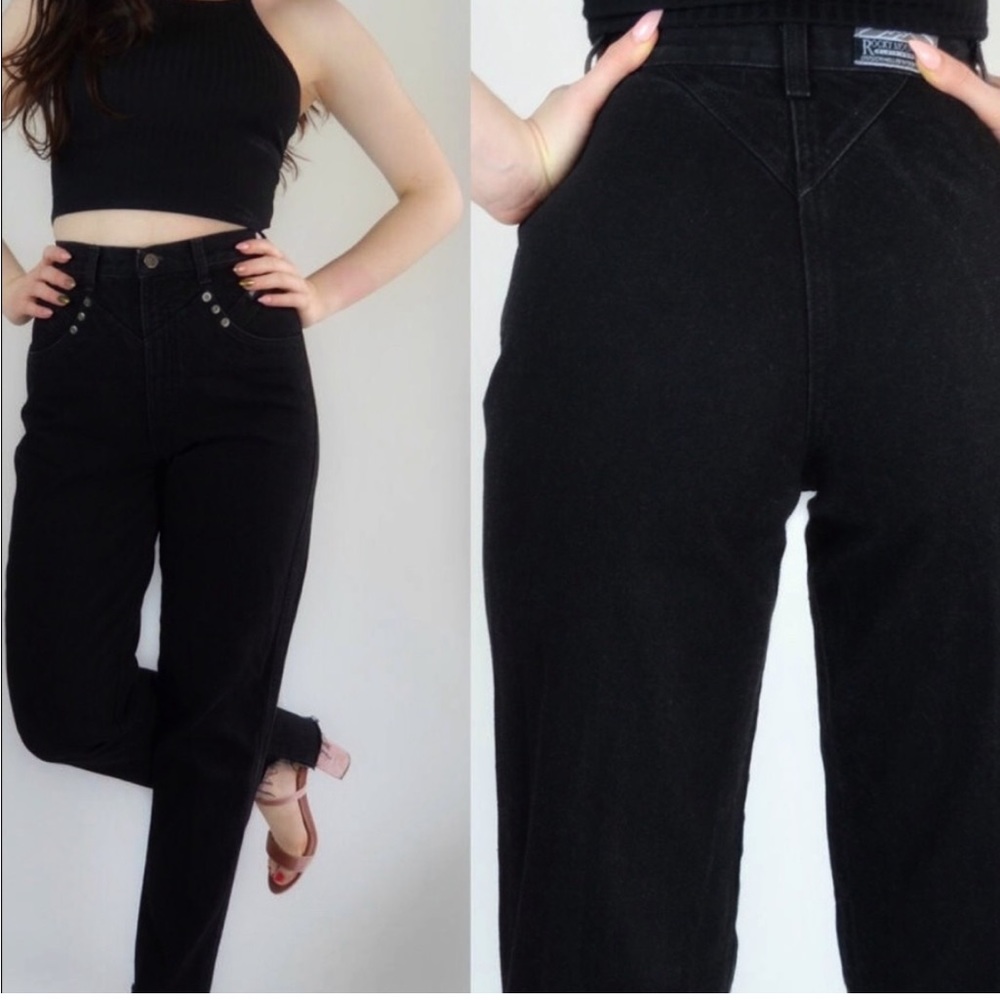 Rockies Women's High Rise Black Jeans